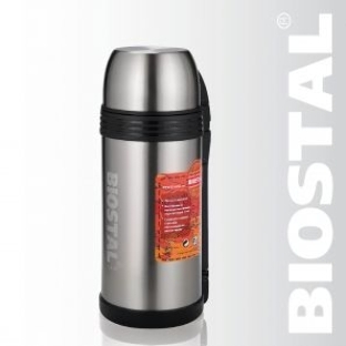 Термос Biostal NGP-1500P универсальный, 1,5 л., c ручкой