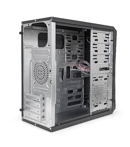 Компьютерный корпус ExeGate EX284032RUS Minitower BA-203U Black, mATX, (без БП), 2хUSB+1хUSB 3.0, Audio