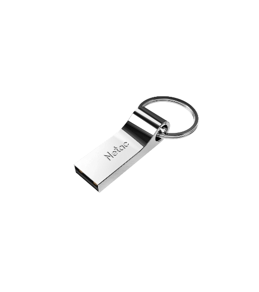 Флешка USB Netac U275 (NT03U275N-064G-20SL), 64Gb, USB 2.0, R/W 50/15, серебристый