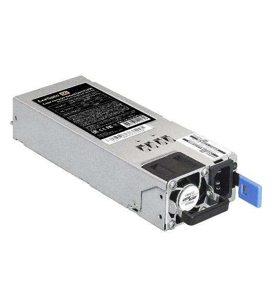 Блок питания серверный 2U Redundant 2x1000W ExeGate EX292323RUS Industrial-RTS1000 (APFC, КПД 94% (80 PLUS Platinum), 4 см fan, 24pin, 2x(4+4)pin, 2PCIe, 2SATA, 6IDE, Cable Management)