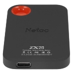 Внешний SSD Netac ZX20 II, 512 Gb, USB 3.2 Gen 2x2 Type-C, R/W 2000/1800, черный, фото6