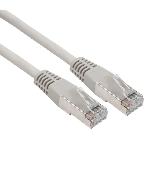 Пaтч-корд Rexant F/UTP, cat.6, RJ45-RJ45, экранированный, PVC серый, 5м