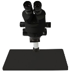 Бинокулярный микроскоп Kaisi KS-7045D Black, фото2