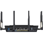 Маршрутизатор ASUS RT-BE88U, черный/желтый, 90IG08V0-MO3N0V, фото10