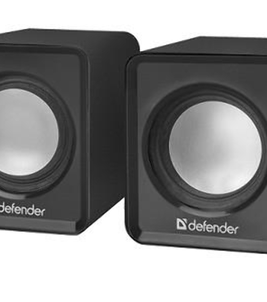 Акустическая система 2.0 Defender #1 SPK 22 черный, 5 Вт, питание от USB