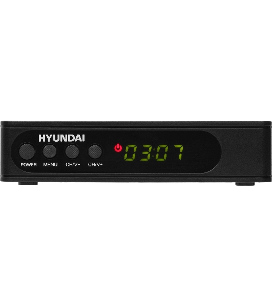 Цифровой TV ресивер HYUNDAI H-DVB240 черный