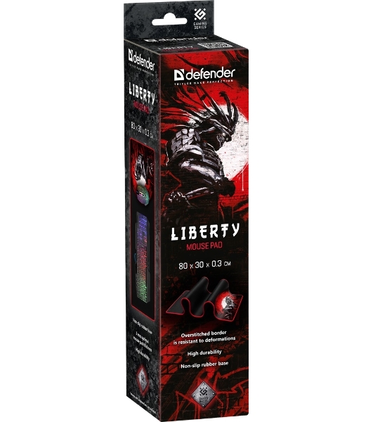 Коврик для мышки Defender Liberty 800х300х3мм