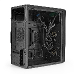 Компьютерный корпус Minitower ExeGate mEVO-7803-XP600 (mATX, БП XP600 с вент. 12см, 2*USB+1*USB 3.0, HD аудио, черный, 2 вент. 12см с RGb подсветкой), фото6