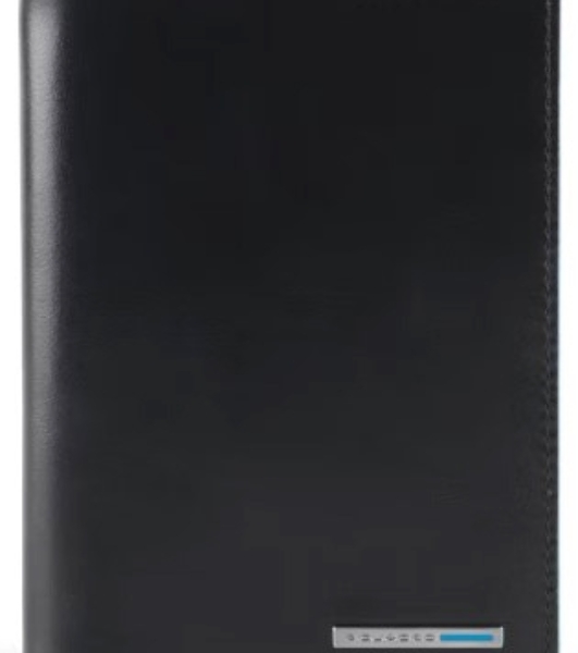 Обложка для документов Piquadro Blue Square PP5246B2R/N черный натур.кожа