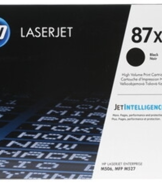 Тонер Картридж HP 87X CF287X черный для HP LJ Ent M506/M527 (18000стр.)