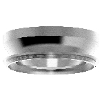 Насадка для корпуса светильника N8904 PSL серебро полированное D85*H30mm Out25mm GX53, фото 1