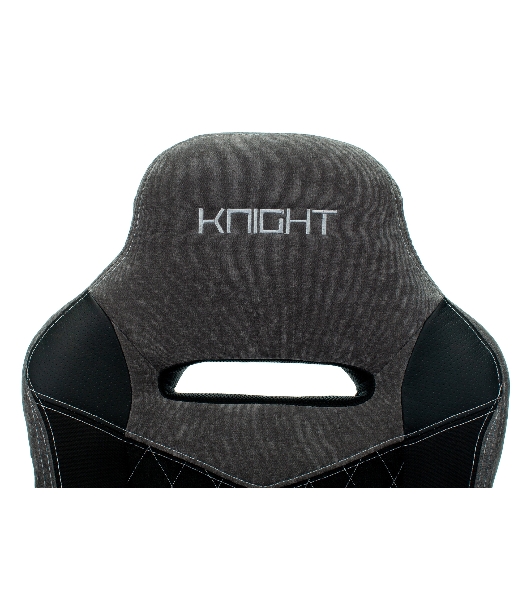 Кресло Бюрократ VIKING 6 KNIGHT B FABRIC черный, ткань, 120 кг, механизм качания