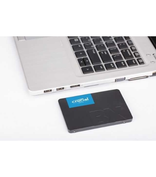 Накопитель SSD Crucial BX500, 1Tb, SATA III, 2.5', R/W 540/500