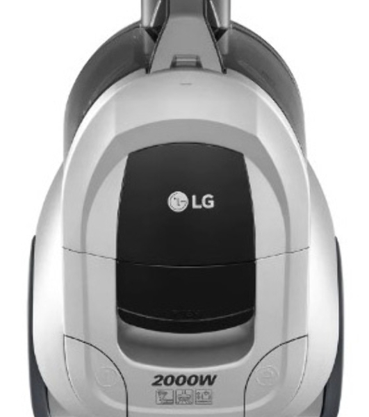 Пылесос LG VC5420NNTS серебристый/черный, 380/2000 Вт, уборка сухая, пылесборник контейнер 1.3 л