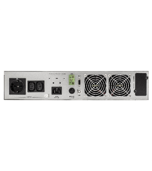 Источник бесперебойного питания On-line ExeGate PowerExpert ULS-2000.LCD.AVR.1SH.2C13.USB.RS232.SNMP.2U 2000VA/2000W, On-Line, PF=1, LCD, 1*Schuko+2*C13, RS232, USB, SNMP-slot, Rackmount 2U/Tower, металлический корпус, черный