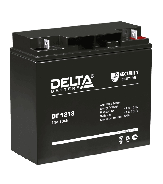 Батарея для ИБП Delta DT 1218 (12V, 18Ah)