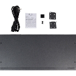 Коммутатор неуправляемый PoE ORIGO Unmanaged Switch 26x1000Base-T (24x1000Base-T PoE), 2xCombo 1000Base-T/SFP, PoE Budget 370W, Long-range PoE up to 250m, 19' w/brackets, фото5