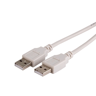 Кабель USB Rexant (шт. USB A - шт. USB A) 1.8 метра, серый