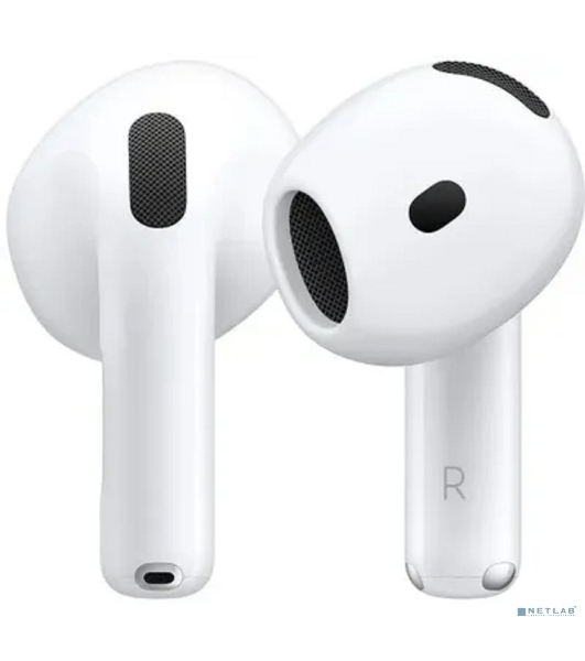 Гарнитура вкладыши Apple A3055 A3056 A3059 AirPods 4 ANC белый