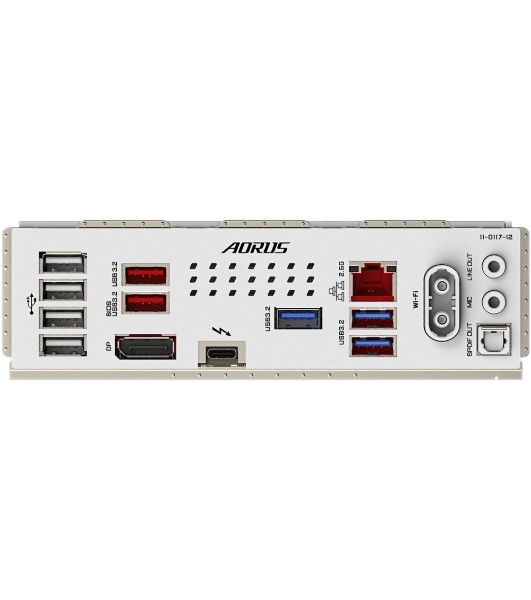 Материнская плата GIGABYTE Z890 AORUS ELITE WIFI7 ICE, LGA1851, Intel Z890, 4xDDR5, 4xSATA, 4xM.2, 1xPCIe 5.0 x16, 2xPCIe 4.0 x4, 1xDP (v1.4), 1xUSB Type-C, 1x2.5Gb LAN, Wi-Fi 7, Bluetooth 5.4, S/PDIF, 2x3.5 мм, 7.1, ATX