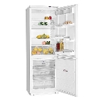 Холодильник Atlant ХМ-6021-080 серебристый двухкамерный 225/101л морозилка снизу, фото6
