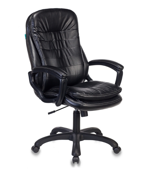 Кресло Бюрократ T-9950LT/BLACK черный, экокожа