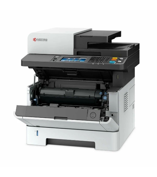 МФУ лазерное Kyocera Ecosys M2040dn (Азия) (1102S33AX0), A4, ч/б, печ. до 40 стр/мин., скан. до 40 стр/мин. (ч/б) 23 стр/мин. (цвет), 1200 x 1200 dpi (печать) 600x600dpi (скан.), USB, RJ-45 (старт.картр. TK-1178)