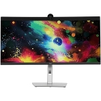 Монитор 34' Dell P3424WEB IPS 3440x1440, 60 Гц, 5 мс, 21:9, 300 кд/м2, 1xHDMI, 1хDP, 2хUSB-C, RJ-45, 1x3.5 мм, черный/серебристый, фото16