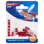 Наконечник вилочный Rexant изолированный, 3.2 мм, 0.5-1.5 мм², НВи 1.5-3/НВи 1,25-3/SV1.25-3, красный, в упак. 10 шт., фото 1
