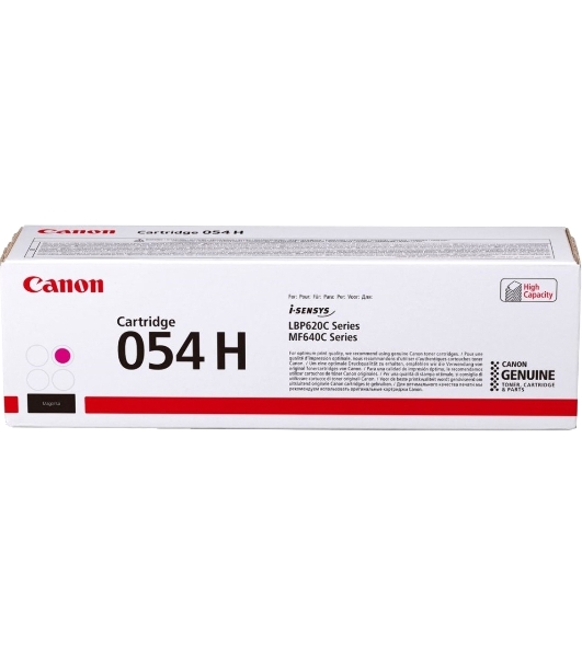 Картридж лазерный Canon 054 H M (3026C002) пурпурный (2300 стр.) для Canon MF645Cx/MF643Cdw/MF641Cw/LBP623Cdw/621Cw