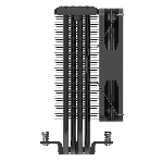 Кулер PCCooler Paladin EX400 черный 120мм алюминий+медь 1800rpm 28.6db 4-pin 180W 157мм, фото2