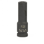 Головка ударная удлиненная шестигранная Stels 12 мм, 1/2', CrMo, фото3