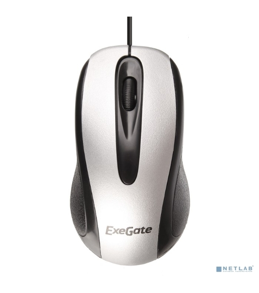 Мышь проводная ExeGate Professional Standard SH-9026S серебристый, 1000 dpi, USB, кнопки - 3