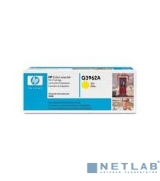 Картридж лазерный HP Q3962A желтый для Color LaserJet 2550 4000 стр.