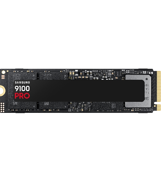 Накопитель SSD 4Tb Samsung 9100 PRO, M.2, PCI-E 5.0 x4, TLC 3D NAND R/W - 14800/13400 Mb/s
