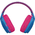 Гарнитура Logitech G435 синий/розовый, беспроводная, Bluetooth/USB, до 18 ч, фото11