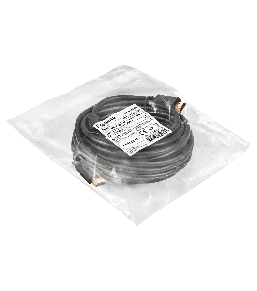Кабель HDMI ExeGate EX-CC-HDMI-7.5F (19M/19M, 7,5м, v1.4b, ферритовые кольца, позолоченные контакты)