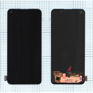 Дисплей для Realme 7 Pro OLED черный