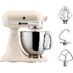Настольный миксер с откидным блоком KitchenAid 5KSM125EMH Artisan 4.8 л, кремовый, фото8