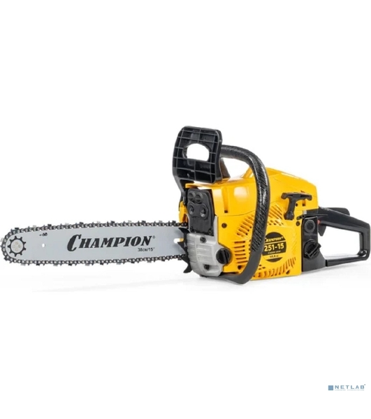 Бензопила CHAMPION 251-15 2,3кВт 50,8см? легкий старт 5,6кг