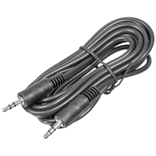 Кабель соединительный аудио-видео Buro Jack 3.5 (m)/Jack 3.5 (m) 1м. черный