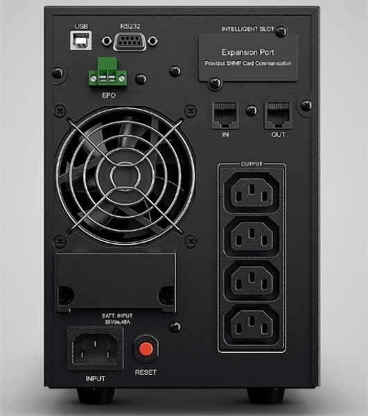 Источник бесперебойного питания CyberPower OLS1000E/1000 ВА/900 Вт/4 x IEC 320 C13 (компьютерный)
