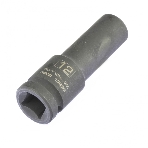 Головка ударная удлиненная шестигранная Stels 12 мм, 1/2', CrMo, фото 1