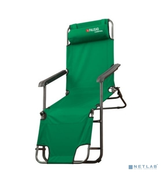 Кресло-шезлонг Palisad Camping двухпозиционное 156х60х82 см