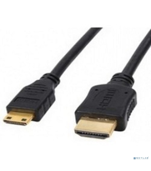 Кабель Exegate HDMI to miniHDMI (19M -19M) 1.8м, ver1.4, позолоченные контакты