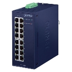 Коммутатор PLANET IGS-1600T IP30 Industrial 16-Port 10/100/1000T Gigabit Ethernet Switch (-40~75 degrees C, dual 12~48V DC/24V AC),UL certified, фото4
