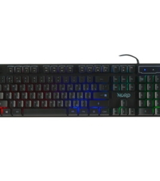 Комплект клавиатура+мышь Defender Nord GS-959 проводной, USB, 2400 DPI, чёрный