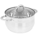 Кастрюля из нержавеющей стали WEBBER BE-354/2 5л, фото 1