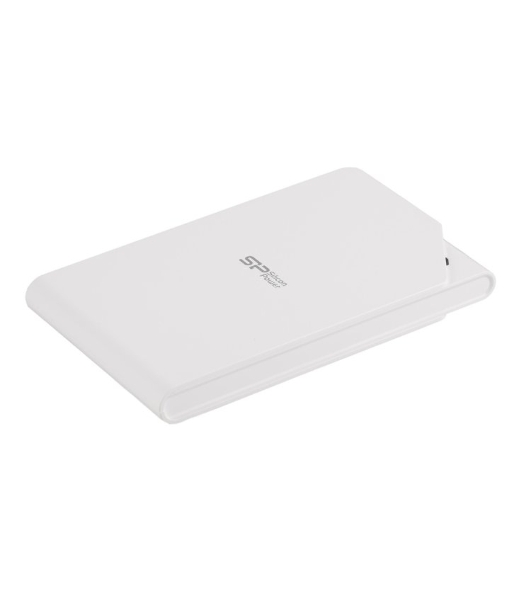 Внешний HDD 2.5' Silicon Power Stream S03, 2TB, USB 3.2 Gen 1 Type-A, 5400 rpm, белый