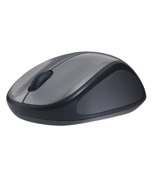 Мышь беспроводная Logitech M235 серый/черный, 1000 dpi, радиоканал, USB, кнопки - 3